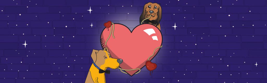 Dogs valentine