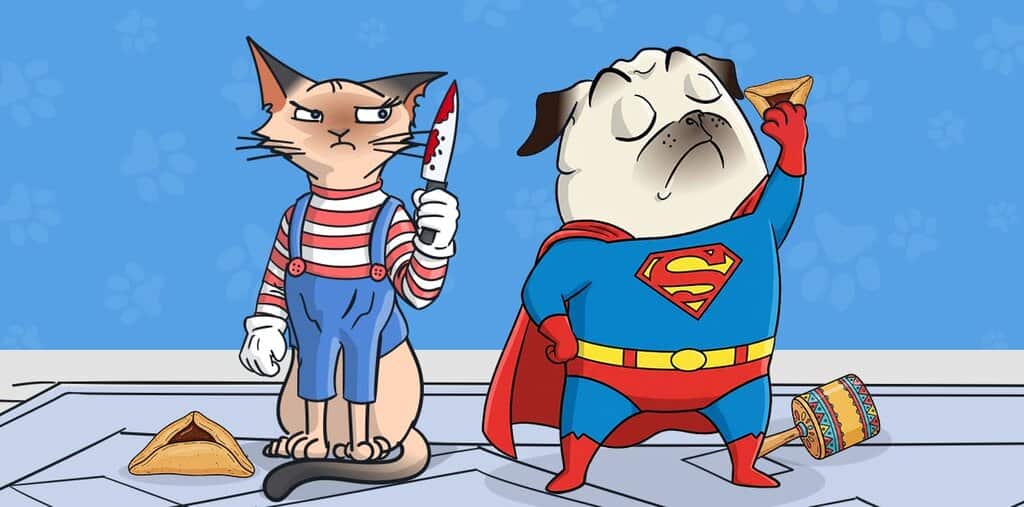 תחפושות לכלבים ולחתולים: מה כדאי לדעת לקראת פורים